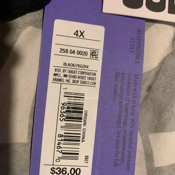 NWT Future Collective 4X elastic waist joggers with stylish design athletic wear - Picture 8 of 10